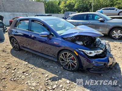 Czwarte zdjęcie samochodu z boku: 2023 VOLKSWAGEN GTI AUTOBAHN VIN:WVWVA7CD5PW199399 - miniatura