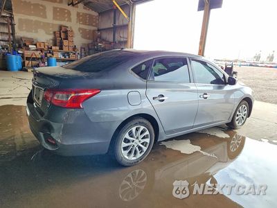 Trzecie zdjęcie samochodu z tyłu: 2019 NISSAN SENTRA SV VIN:3N1AB7AP1KY429887 - miniatura