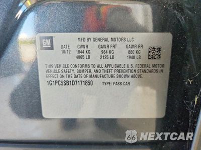 Zdjęcie 12 z 12 samochodu: 2013 CHEVROLET CRUZE LT VIN:1G1PC5SB1D7171850 - miniatura