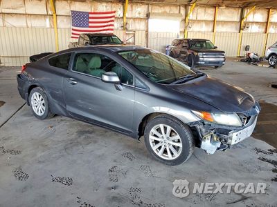 Czwarte zdjęcie samochodu z boku: 2012 HONDA CIVIC EXL VIN:2HGFG3B03CH539038 - miniatura