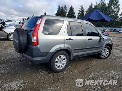 Trzecie zdjęcie samochodu z tyłu: 2006 HONDA CR-V EX VIN:JHLRD68826C012671 - miniatura