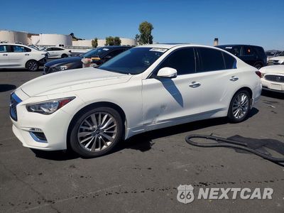 2021 INFINITI Q50 LUXE JN1EV7BP8MM705656 - główne zdjęcie licytacji z USA - miniatura