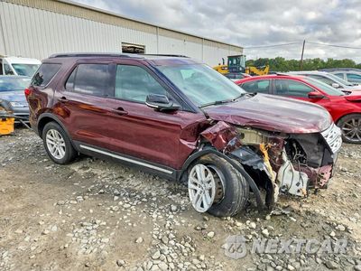 Czwarte zdjęcie samochodu z boku: 2018 FORD EXPLORER XLT VIN:1FM5K8D85JGC79626 - miniatura