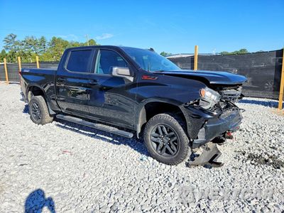 Czwarte zdjęcie samochodu z boku: 2021 CHEVROLET SILVERADO K1500 LT TRAIL BOSS VIN:3GCPYFED6MG249376 - miniatura