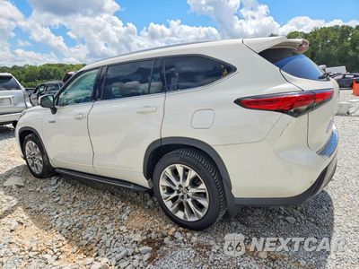 Drugie zdjęcie samochodu z przodu: 2021 TOYOTA HIGHLANDER HYBRID LIMITED VIN:5TDXBRCH8MS520416 - miniatura