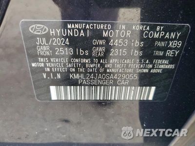 Zdjęcie 12 z 12 samochodu: 2025 HYUNDAI SONATA SE VIN:KMHL24JA0SA429055 - miniatura