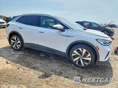 Czwarte zdjęcie samochodu z boku: 2021 VOLKSWAGEN ID.4 PRO S VIN:WVGUNPE22MP061333 - miniatura