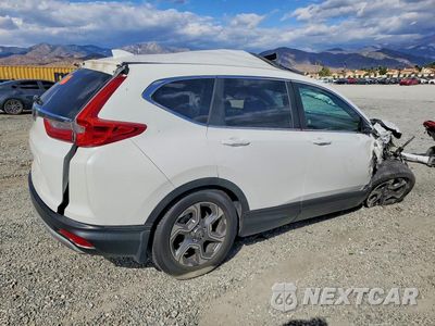 Trzecie zdjęcie samochodu z tyłu: 2019 HONDA CR-V EX VIN:5J6RW1H50KA029369 - miniatura