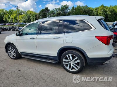 Drugie zdjęcie samochodu z przodu: 2017 HONDA PILOT ELITE VIN:5FNYF6H00HB084231 - miniatura