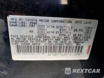 Zdjęcie 12 z 12 samochodu: 1999 TOYOTA RAV4 BASE VIN:JT3HP10V9W0170970 - miniatura