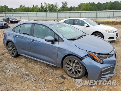 Czwarte zdjęcie samochodu z boku: 2022 TOYOTA COROLLA XSE VIN:5YFT4MCE9NP133157 - miniatura