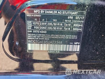 Zdjęcie 13 z 13 samochodu: 2018 MERCEDES-BENZ GLA 250 VIN:WDCTG4EB5JJ423348 - miniatura