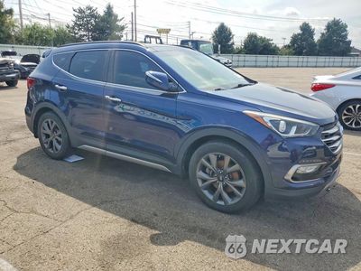 Czwarte zdjęcie samochodu z boku: 2017 HYUNDAI SANTA FE SPORT 2.0T ULTIMATE VIN:5XYZW4LA1HG456452 - miniatura