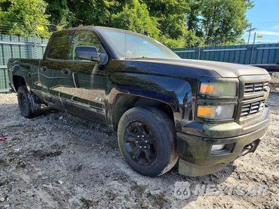Czwarte zdjęcie samochodu z boku: 2015 CHEVROLET SILVERADO K1500 LT VIN:1GCVKREC2FZ433380 - miniatura