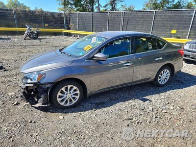 2019 NISSAN SENTRA SV 3N1AB7AP3KY246846 - główne zdjęcie licytacji z USA - miniatura