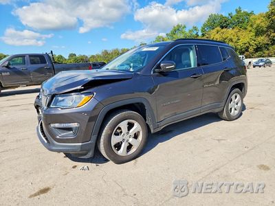 2019 JEEP COMPASS LATITUDE 3C4NJDBB9KT628735 - główne zdjęcie licytacji z USA - miniatura
