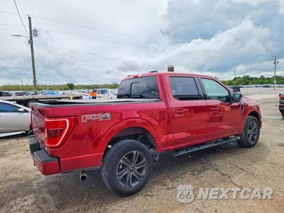 Trzecie zdjęcie samochodu z tyłu: 2022 FORD F150 SUPERCREW VIN:1FTFW1E86NKE96334 - miniatura