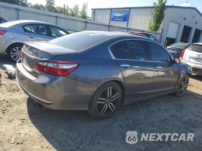 Trzecie zdjęcie samochodu z tyłu: 2017 HONDA ACCORD SPORT VIN:1HGCR2F53HA163430 - miniatura