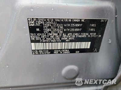 Zdjęcie 13 z 13 samochodu: 2017 TOYOTA RAV4 XLE VIN:2T3RFREV1HW641454 - miniatura