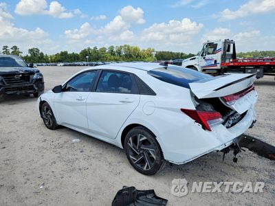 Drugie zdjęcie samochodu z przodu: 2025 HYUNDAI ELANTRA HYBRID SEL SPORT VIN:KMHLM4DJ0SU152654 - miniatura