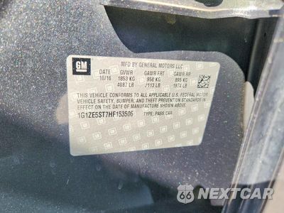 Zdjęcie 12 z 12 samochodu: 2017 CHEVROLET MALIBU LT VIN:1G1ZE5ST7HF153506 - miniatura