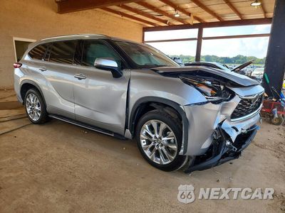Czwarte zdjęcie samochodu z boku: 2023 TOYOTA HIGHLANDER LIMITED VIN:5TDKDRAH1PS019203 - miniatura