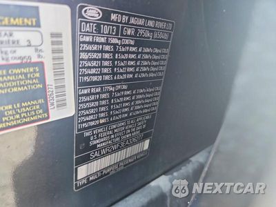 Zdjęcie 13 z 13 samochodu: 2014 LAND ROVER RANGE ROVER SPORT HSE VIN:SALWR2WF3EA326277 - miniatura