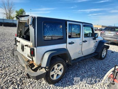 Trzecie zdjęcie samochodu z tyłu: 2009 JEEP WRANGLER UNLIMITED X VIN:1J4GZ39139L710551 - miniatura