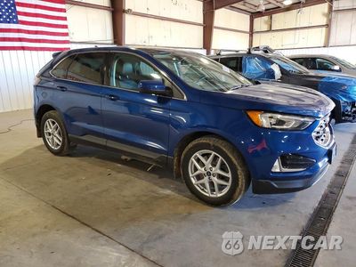 Czwarte zdjęcie samochodu z boku: 2021 FORD EDGE SEL VIN:2FMPK4J91MBA42464 - miniatura