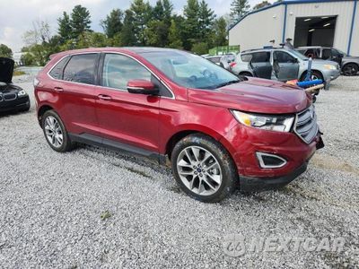 Czwarte zdjęcie samochodu z boku: 2017 FORD EDGE TITANIUM VIN:2FMPK4K98HBC11240 - miniatura