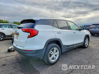 Trzecie zdjęcie samochodu z tyłu: 2020 GMC TERRAIN SLE VIN:3GKALMEV2LL230772 - miniatura