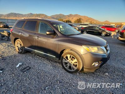 Czwarte zdjęcie samochodu z boku: 2014 NISSAN PATHFINDER S VIN:5N1AR2MM1EC631263 - miniatura