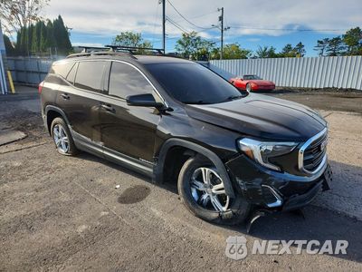 Czwarte zdjęcie samochodu z boku: 2019 GMC TERRAIN SLE VIN:3GKALTEV7KL314627 - miniatura