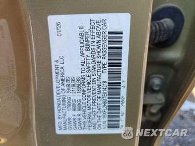 Zdjęcie 13 z 13 samochodu: 2026 HONDA CIVIC SPORT VIN:19XFL2H83TE014218 - miniatura