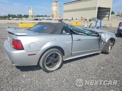 Trzecie zdjęcie samochodu z tyłu: 2001 FORD MUSTANG GT VIN:1FAFP45X51F157434 - miniatura