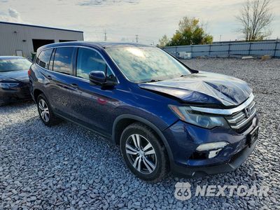 Czwarte zdjęcie samochodu z boku: 2016 HONDA PILOT EXL VIN:5FNYF6H51GB078982 - miniatura
