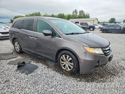 Czwarte zdjęcie samochodu z boku: 2015 HONDA ODYSSEY EX VIN:5FNRL5H40FB098511 - miniatura