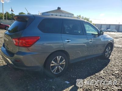Trzecie zdjęcie samochodu z tyłu: 2017 NISSAN PATHFINDER SL VIN:5N1DR2MM8HC644531 - miniatura