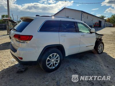 Trzecie zdjęcie samochodu z tyłu: 2021 JEEP GRAND CHEROKEE LAREDO VIN:1C4RJFAG3MC528512 - miniatura