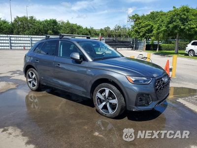 Czwarte zdjęcie samochodu z boku: 2023 AUDI Q5 PREMIUM PLUS 45 VIN:WA1EAAFYXP2053433 - miniatura