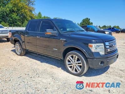 Czwarte zdjęcie samochodu z boku: 2014 FORD F150 SUPERCREW VIN:1FTFW1CT8EFC04683 - miniatura