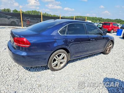 Trzecie zdjęcie samochodu z tyłu: 2014 VOLKSWAGEN PASSAT SE VIN:1VWBS7A36EC115046 - miniatura
