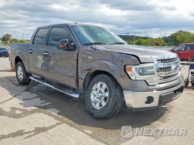 Czwarte zdjęcie samochodu z boku: 2014 FORD F150 SUPERCREW VIN:1FTFW1EF3EFB80932 - miniatura
