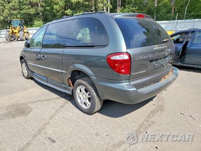 Drugie zdjęcie samochodu z przodu: 2002 DODGE GRAND CARAVAN SPORT VIN:2B4GP44342R574161 - miniatura