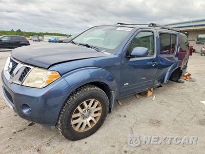 2008 NISSAN PATHFINDER SE V8 5N1BR18B48C624772 - główne zdjęcie licytacji z USA - miniatura