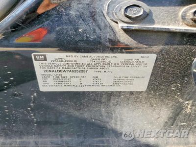Zdjęcie 13 z 13 samochodu: 2010 CHEVROLET EQUINOX LT VIN:2CNALDEW7A6252297 - miniatura