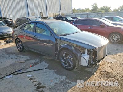 Czwarte zdjęcie samochodu z boku: 2024 HYUNDAI ELANTRA SEL VIN:KMHLS4DG7RU763821 - miniatura