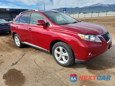 Czwarte zdjęcie samochodu z boku: 2010 LEXUS RX 350 VIN:2T2BK1BA5AC079506 - miniatura