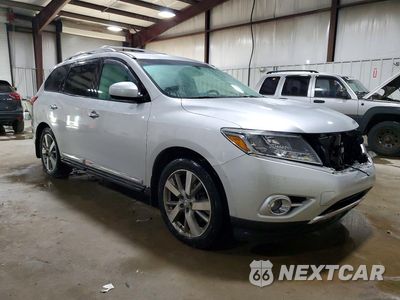 Czwarte zdjęcie samochodu z boku: 2016 NISSAN PATHFINDER PLATINUM VIN:5N1AR2MM2GC601661 - miniatura