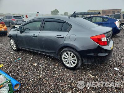 Drugie zdjęcie samochodu z przodu: 2012 HONDA CIVIC EXL VIN:19XFB2F9XCE313672 - miniatura